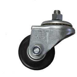 M350005-2.5in-Stud-Mount-Swivel-Polyolefin-Caster