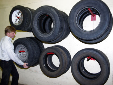 WheelHanger Inuse